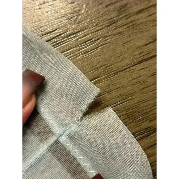 Vintage 1950s Tosca Women's Blue Kimono Robe & Gown Set Size M - Picture 8 of 16